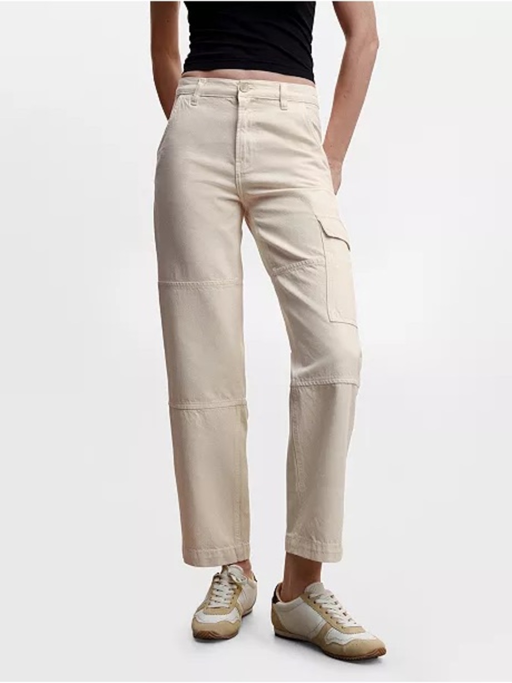 MANGO Pocket Cargo Jeans Womens Size 4